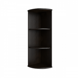 Стеллаж средний угловой Рива А.УС-2 Венге Цаво / Riva