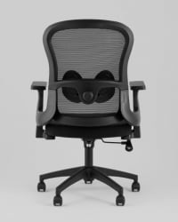 Кресло офисное ТопЧаирс Петал черный / TopChairs Petal