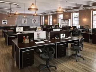 Стол письменный СВФ27410101 Темный дуб / SWF27410101