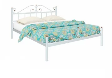 Кровать Диана Плус 1600х2000 Белая / Plus