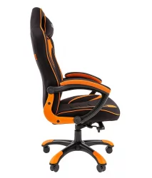 Кресло геймерское CХАИРМАН ГАМЕ 28 Оранжевый-черный / CHAIRMAN GAME