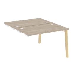 Стол-приставка двойной к опорным элементам ОНИКС ВООД ОВ.Д.СПР-2.7 Дуб Аттик/Светлый / ONIX WOOD OW.D.SPR-2.7