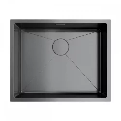 Мойка Омоикири Таки 54-У/Иф-Гм Нерж.Сталь/Вороненая Сталь / Omoikiri Taki 54-U/If-Gm