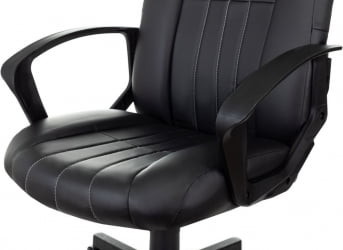 Кресло руководителя Бюрократ Т-898/#Б черный Леатхер Блаcк / T-898/#B Leather Black