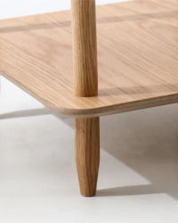 Журнальный столик Стифф 40кс40 Светлое дерево / Stiff 40x40