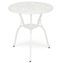 Комплект Сеcрет Де Маисон Романсе (стол +2 стула) алюминиевый сплав, Д60/Х67, 53х41х89см, буттер вхите / Secret De Maison Romance D60/H67, butter white