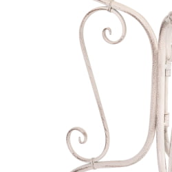 Комплект (стол + 2 стула) Сеcрет де Маисон Моникуе (мод. ПЛ08-6241.6242) металл, стол:62*73, стул: 48*40*93, Античный белый (Антикуе Вхите) / Secret de Maison Monique (mod. PL08-6241.6242) (Antique White)