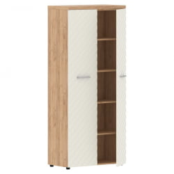 Шкаф с глухими дверьми и топом Торр ЛУКС ТЛХC 85.1 Дуб Бофорд Латте / Torr LUX TLHC