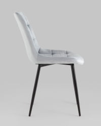 Стул Флекс Нев велюр пыльно-голубой 2шт / New