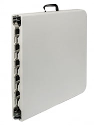 Стол складной чемодан пластиковый Кейт 120, стальной каркас, полиэтилен высокой плотности (ХДПЕ) / (HDPE)