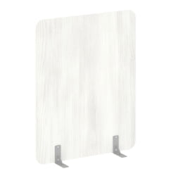 Перегородки на металлических опорах на фетровых подпятниках Р-лине ДП.Ф-120-150 Снежная Патина / R-line DP.F-120-150