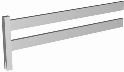 Бортик для деткой кровати РооРоом ВК-3с Серый / RooRoom VK-3с