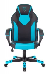 Геймерское кресло Зомбие ГАМЕ 17 Черный-синий / Zombie GAME