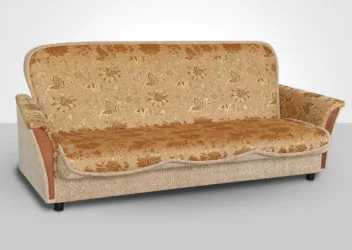 Диван-кровать + 2 Кресла для Отдыха Люкс саваж 4 микровелюр кожа 24-3