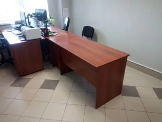 Стол для персонала Р.С-12 (Орех Гепланкт)