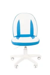 Детское кресло CХАИРМАН КИДС 122 Белый-голубой / CHAIRMAN KIDS