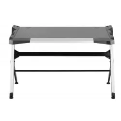 Стол для геймеров ЛУМИ ГМД01-1 c РБГ подсветкой / LUMI GMD01-1 c RBG