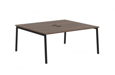 Бенч-система ЕДИС ЕЛВСТ 1716 Дуб Денвер темный Черный / EDIS ELWST