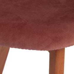 Стул CИНДЙ СОФТ (мод. C1021Ф1) Коралловый (ХЛР 44)/натуральный / CINDY SOFT (mod. C1021F1) (HLR