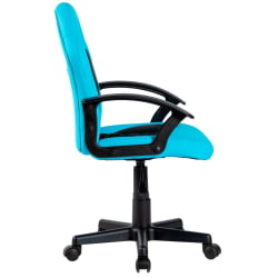 Детское кресло CХАИРМАН КИДС 111 Черный-голубой / CHAIRMAN KIDS