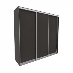 Шкаф-купе 3-х дверный Акцент-Сим Д 1800х600 Венге