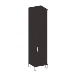 Стеллаж с дверью ДСП В431.2 Л Венге магия / L