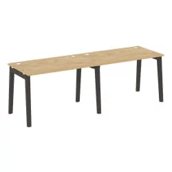 Рабочая станция ОНИКС ВООД ОВ.РС-2.2.7 Тиквуд Светлый/Темный / ONIX WOOD OW.RS-2.2.7