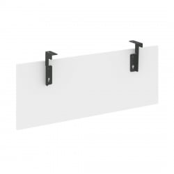 Царга для стола на металлокаркасе ОНИКС ВООД О.М-CС-1 Белый Бриллиант/Темный / ONIX WOOD O.M-CS-1