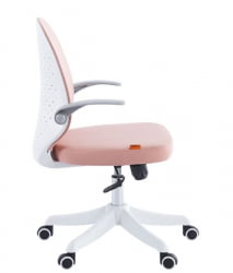 Детское компьютерное кресло CХАИРМАН CХ107 ткань розовый (М) / CHAIRMAN CH107 (M)