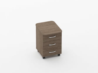 Тумба подкатная Глассй 3.14.10 Дуб Верцаска / Glassy