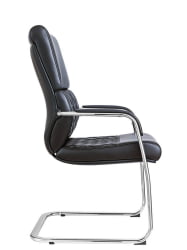 Кресло офисное Еверпроф Пресидент CФ Экокожа Черный / Everprof President CF