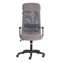 Кресло ПРОФИТ (мп) ПРОФИТ (мп) флок/ткань, серый, 29/В-12 / PROFIT PROFIT 29/W-12