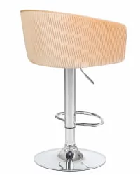 Стул барный ДОБРИН ДЭРCЙ Песочный велюр 1922-3 / DOBRIN DARCY