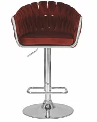 Стул барный ДОБРИН МАРCЕЛ Винный велюр МДЖ9-35 / DOBRIN MARCEL MJ9-35