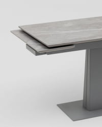 Стол Арнон 120-180/80/76 см керамика Ларка грей / Larka grey