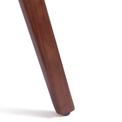 Стул ЛАНДО (мод.8036) дерево / ткань, 59х53х75 см, орех/серый / LANDO (mod.8036)