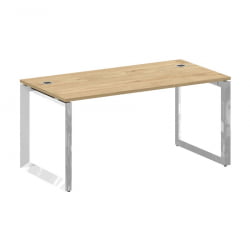 Стол рабочий руководителя на О-образном м/к ОНИКС ДИРЕCТ ЛУКС М-О.МО-СРР-4.8 Тиквуд светлый / ONIX DIRECT LUX M-O.MO-SRR-4.8