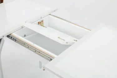 Стол обеденный Аспен КЗ(6195) белый,крокодил супер белый