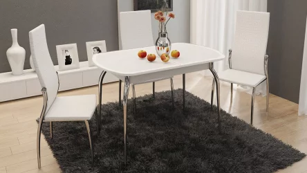 Стул Комфорт Белый Аллигатор к/з 218 (белый)