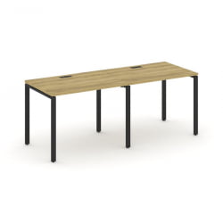 Рабочая станция на 2 места CОНCЕПТ CН.ОРС-001 Дуб Винченцо Антрацит / CONCEPT CN.ORS-001