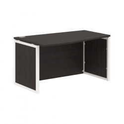 Стол письменный левый КСТЕН-КП КСКПCТ 149Х Л Дуб Юкон Белый / XTEN-QP XQPCT 149H L