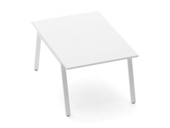 Стол для переговоров Дека Л-обр.каркас 74.145.10 Белый / Deka