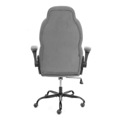 Кресло геймерское БАЗУКА металБЛ велюр, серый, 29 / BAZUKA metalBL