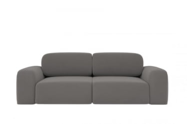 Офисный диван Сунне (Берхоусе) Цвет фасада: Левис 09 велюр; Тип: Прямой; Материал фасада: Металл/Велюр / (Berhouse)