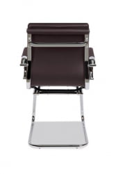 Кресло для посетителей Коллеге CЛГ-630 ЛКСХ-C Бровн / College CLG-630 LXH-C Brown