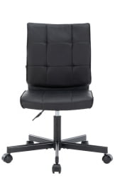 Кресло для персонала Еверпроф ЕП-300 Экокожа Черный / Everprof EP-300