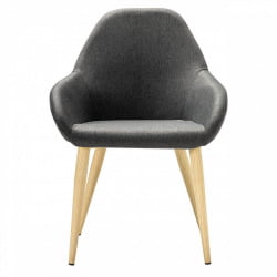 Стул Кент темно-серый/нат.дуб / Kent