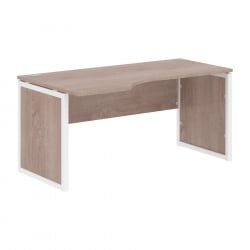 Стол письменный левый КСТЕН-КП КСКПCЕТ 169 Л Дуб Сонома Белый / XTEN-QP XQPCET L