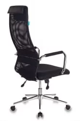 Кресло руководителя Бюрократ КБ-9Н/БЛАCК Черное ТВ-01 ТВ-11 / KB-9N/BLACK TW-01 TW-11