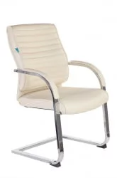 Кресло для персонала Бюрократ Т-8010Н-ЛОВ-В/ИВОРЙ / T-8010N-LOW-V/IVORY